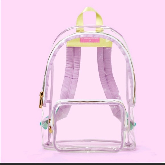 Stoney Clover Lane Handbags - NWT Stoney Clover Lane Clear Backpack
